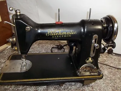 AA1 Stitchmatic Electric Model 187 Sewing Machine Parts Western Germany 77802 • $12