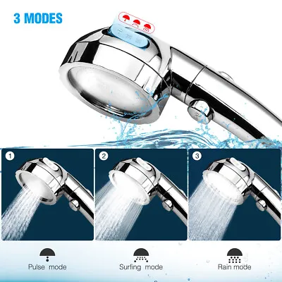 3 In 1 High Pressure Showerhead Handheld Shower Head W/ On/OFF Switch USA • $9.29