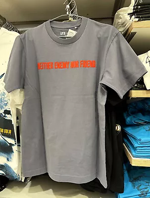 NWT UNIQLO UT Metal Gear Solid Enemy Nor Friend Graphic Short Sleeve T-shirt TEE • $23