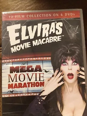 Elviras Movie Macabre: Mega Movie Marathon (DVD 2012 6-Disc Set) • $50