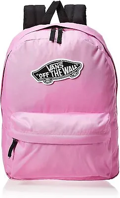 Vans Realm Backpack Fuchsia/Pink/Black Off The Wall School Laptop Bookbag NEW • $50.50
