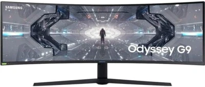 $1500 • Buy Samsung Odyssey G9 95T 49  QLED Curved Gaming Monitor - Black