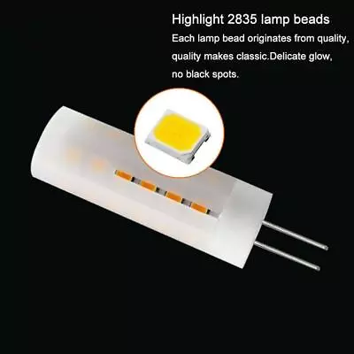 G4 Flicker Flame Light 12V LED 2W Burning Light Bulb Fire Decor Effect Lamp • $2.06