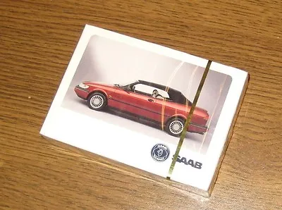 Saab 900 Convertible Playing Cards Sealed Deck RARE! MINT • $29.99