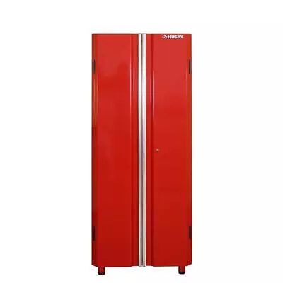 Husky Garage Cabinet 24-Gauge Steel Freestanding Red (30  W X 72  H X 18  D) • $493.03