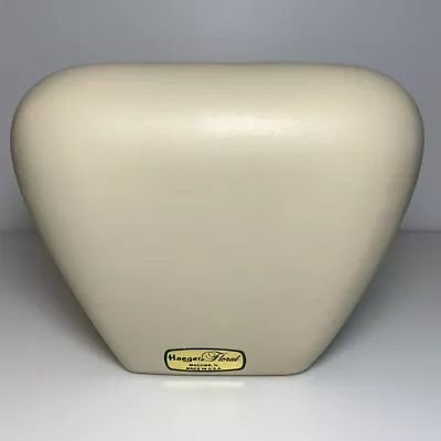 Vintage Haeger Pottery #4347 Matte Beige 2001 Retro Square Box Planter 6  • $9.97