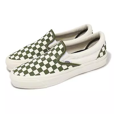 Vans Slip-On Reissue 98 LX Checkerboard Pesto Men Unisex Casual Shoe VN000CSECIB • $174.90