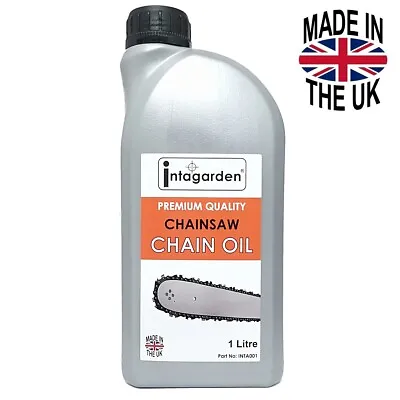 1 LITRE 1L CHAINSAW CHAIN OIL Husqvarna Stihl Jonsered Echo McCulloch Partner • £7.42