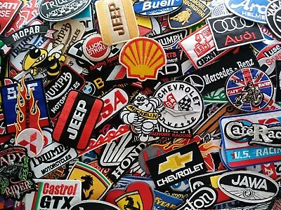 Logo Motorsport Racing Car Motorcycles Gas Oil Embroidered Patches Iron Sew On • $3.99