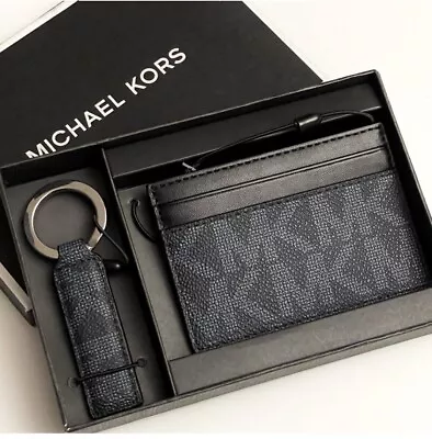 Michael Kors Men’s Card Case With Matching Key Fob • $31