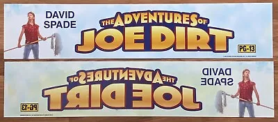 📽 Adventures Of Joe Dirt (2000) - Double-Sided Movie Theater Mylar Poster 5x25 • $12.99