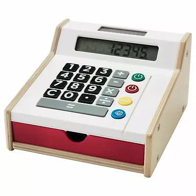 £226.99 • Buy IKEA Duktig Wooden Toy Shop Till Cash Register Play Money Credit Cards For Kids