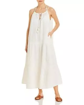 MSRP $129 Echo Tiered Breeze Maxi Dress Swim Cover-Up Size Medium NWOT • $32.39