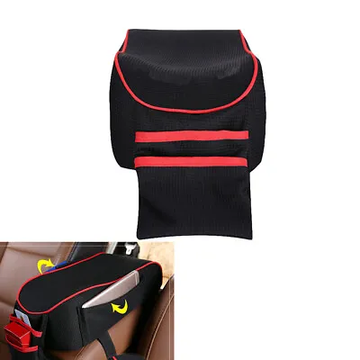 Car Seat Armrest Cushion Center Console Box Cover Pad Anti-slip Mat Protector • $20.60