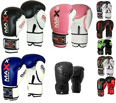 Boxing Gloves Junior Kids Sparring Gloves Punch Bag Training Bag Mitts Glove Ki  • £17.99