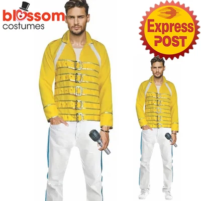$31.30 • Buy CA1461 Champion Rock Superstar Queen Freddie Mercury Pop Icon Celebrity Costume