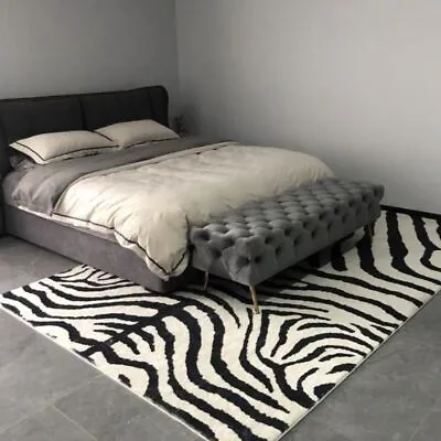 CARMELLA ZEBRA Super Pile Modern Rug Large Floor Mat Carpet FREE DELIVERY* • $367.50