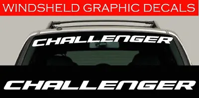 New Challenger Decal Sticker Windshield Banner • $27.99