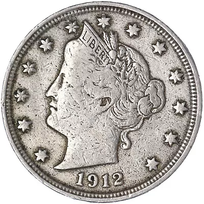 1912 (P) Liberty V Nickel Fine FN • $4.58