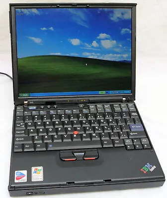 IBM Thinkpad X40 1.0GHz Pentium M 1.25GB 20GB Windows XP Ultrabase Vintage • $229.99