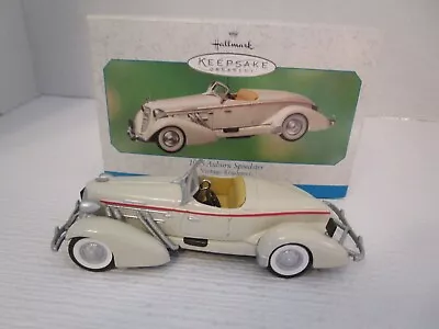 Hallmark Keepsake 1935 Auburn Speedster Vintage Roadsters #3 NEW 2000 Metal • $20