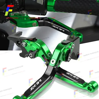 For Kawasaki Ninja ZX-9R ZX9R 1994-2003 Folding Extendable Brake Clutch Levers • $59.39