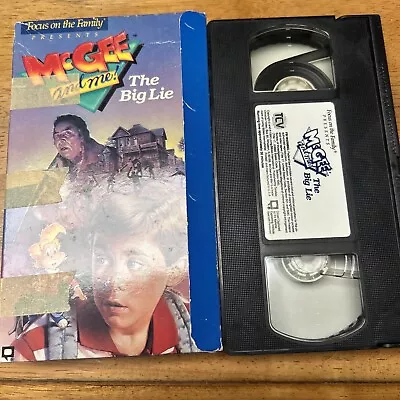 McGee And Me V. 1 The Big Lie VHS 1990 Classic Kids Series Focus On The Family • $4.50