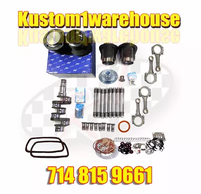 $657 • Buy VW 1914cc Volkswagen Engine Rebuild Kit 94 X 69 Bug Beetle Bus Big Bore Motor 