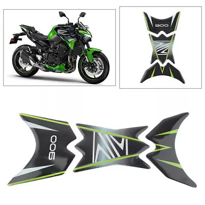 Motorcycle 3D Tank Pad Protector Decal Sticker For Kawasaki Z900 • £9.36