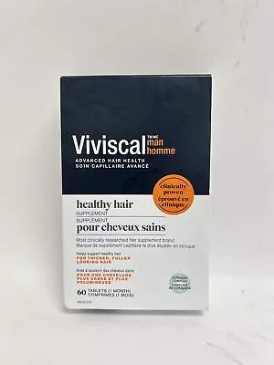 Vivisca Men's Hair Growth Supplements 60-Count Tablets Exp 10/2025 • $24.99
