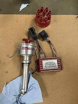 CHEVY 350 EDELBROCK 3500 MULTI-POINT PRO-FLO FUEL INJECTION Mallory Distributor • $225