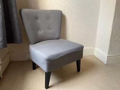 Argos Delilah Cocktail Chair In Grey • £50