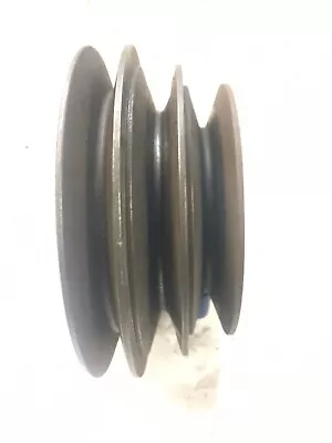 3 Groove Step Pulley 20 Mm Bore 55/16” Large Od For A Size Belt Heavy Duty Cast • $35