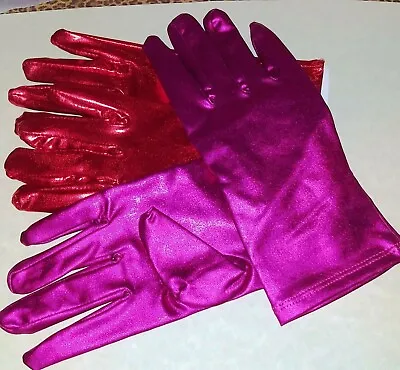 Dress Up Gloves Seek Smile 2 Pair Stretchy 2 Colors.  • $6