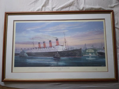 £59.99 • Buy The Aquitania At Pier 54 New York By Simon Fisher