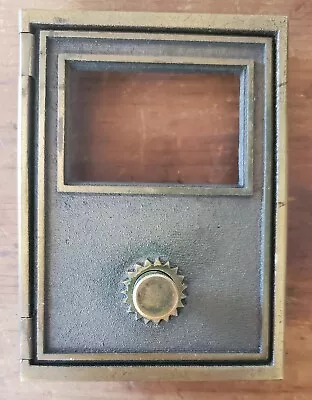 SALE Vintage Antique Brass Mailbox Mail Box Door No Lock Model 50 WP • $12