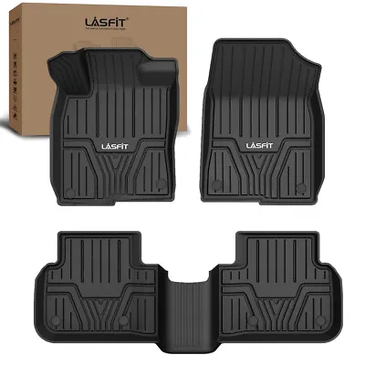 Lasfit Floor Mats Liners For 2022-2023 Honda Civic 1st&2nd Row Rubber W/USB Port • $129.99