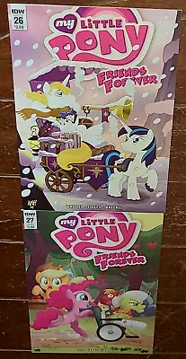 My Little Pony ~ Friends Forever #26 & #27 (2016 IDW): Free Shipping! • £9.80