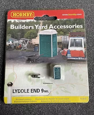 N Gauge Hornby  Lyddle End N8686 Builders Yard Accessories BNIB Porta Loo • £2.49