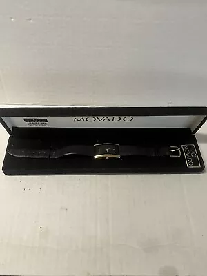Vintage Movado Museum Gold Tone Men’s Watch With Box • $80