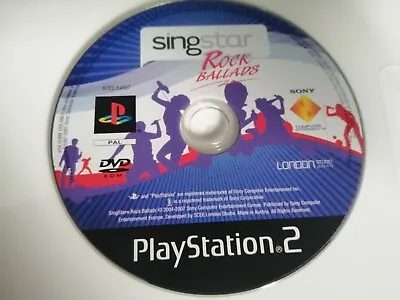 £3.45 • Buy PlayStation2 : SingStar Rock Ballads - Solus (PS2)