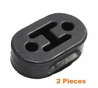 2PC For 81-13 Dodge Ford Chevy Rubber Exhaust Tail Pipe Bracket Hanger Insulator • $14.75