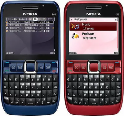 $33.99 • Buy QWERTY Keypad Unlocked Nokia E63 Wifi 3G Camera 2MP Mp3 Player Mobile Bar Phone