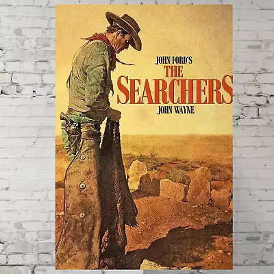 The Searchers 1954 Movie Poster John Wayne Retro Movie Poster - 11x17  Wall Art • $14.90