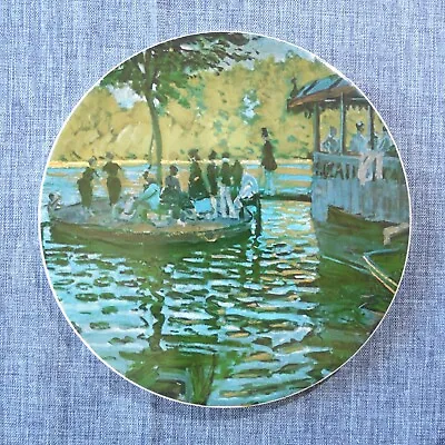 H & R Johnson Round Tile Trivet From ENGLAND Classical Painting Claude Monet • $9.99