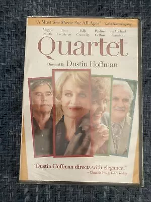 Quartet Dvd 2013/ Maggie Smith/ Billy Connolly/ Michael Gambon/ Widescreen • $4