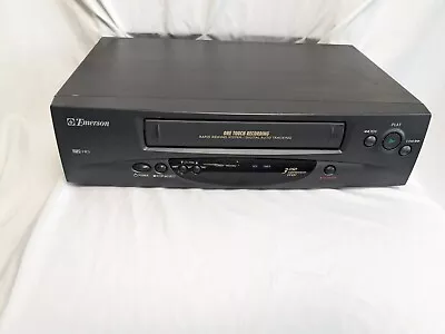 Emerson EV237 VCR Video Cassette Recorder Player VHS No Remote Tested Works @TD • $34.95