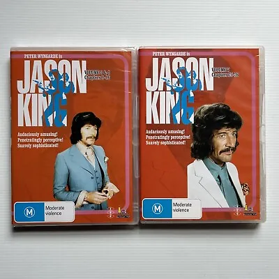 Jason King DVD Pack - Volume 3 4 & 7 VGC/Sealed 1970s RARE R0/ALL FREE AUS POST • £24.80