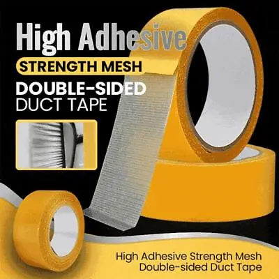 Strong Adhesive Double-sided Gauze Fiber Mesh TapeWaterproof Tape -BEST • $0.99
