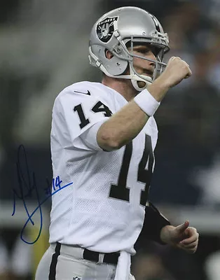 Matt McGloin Oakland Raiders Football SIGNED 8x10 Photo COA! • $40